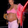 Беременная певица Рианна на животе носит цепочку стоимостью $1,8 млн