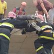 Рабочий упал на арматуру во время стройки в Минске