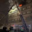 В центре Москвы произошел пожар в здании с отелем