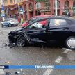 Водитель пострадал при столкновении двух автомобилей на ул. Немиге в Минске