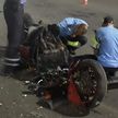 В Могилёве мотоциклист врезался в маршрутку и погиб