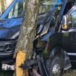 В Минском районе в ДТП попал микроавтобус