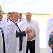 Александр Лукашенко ознакомился с ходом уборочной в Минской области на примере хозяйства «Козловичи-Агро»