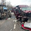 Еще одно ДТП с маршруткой. 10 пострадавших после аварии в Могилевской области