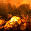 В Темрюкском районе горела нефтебаза после атаки беспилотников