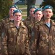 В Витебске прошла церемония увольнения в запас солдат-срочников 103-й воздушно-десантной бригады