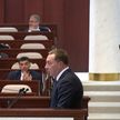 Совместное заседание Палаты представителей и Совета Республики прошло в Минске: основная тема – экономика в условиях санкций