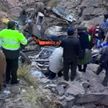 34 человека погибли при падении автобуса с обрыва в Боливии