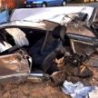 Жуткая авария в Могилёве: автомобиль разорвало на части, пассажиров выбросило из салона