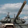 Армейские международные игры: под Москвой встречали техническую часть сборной Беларуси по танковому биатлону