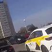 В Минске таксист совершил наезд на милиционера