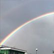 Фотофакт: двойная радуга в небе над Минском