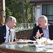 Александр Лукашенко и Владимир Путин неформально встретились в резиденции «Заславль»