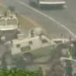 Военный автомобиль въехал в толпу протестующих в Венесуэле (ВИДЕО)