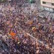 В Барселоне проходят митинги за независимость Каталонии
