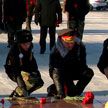 Торжественная церемония возложения цветов прошла у Вечного огня на столичной площади Победы