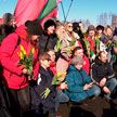 «Патриоты Беларуси» проехали по столице торжественной колонной в честь 8 Марта
