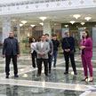 VIP-гости кинофестиваля «Лiстапад» побывали во Дворце Независимости