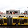 Общественный транспорт временно не будет останавливаться у Дворца Республики в Минске