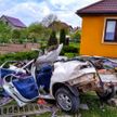 Страшная авария в Гродно: пьяный парень на скорости 150 км/ч врезался в бетонное ограждение