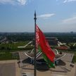 Площади Государственного флага Беларуси – 10 лет. Как делали самый большой государственный символ