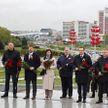 Мининформ и руководители республиканских СМИ возложили цветы к стеле «Минск – город-герой»