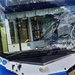 Троллейбус с 20 пассажирами вылетел на тротуар после ДТП в Бресте