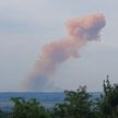 Мощный взрыв произошел в ЛНР в районе Северодонецка: виден «гриб» розового дыма