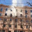 Квартира в доме «под шпилем» горела в Минске