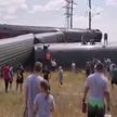 ЧП в России: в результате аварии с рельсов сошел пассажирский поезд Казань – Адлер