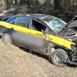ДТП в Мозырском районе: погибла водитель такси – на закруглении дороги она съехала в кювет