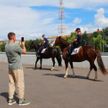 В минских парках охранять правопорядок станет конная милиция