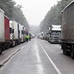 Очередь грузовиков но польско-белорусской границе достигла критических отметок