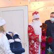 Новогодние поздравления получили мамы и дети Витебского областного роддома