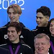 В Национальном олимпийском комитете чествовали юниорскую сборную Беларуси по хоккею