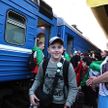 Белорусские школьники и дети Донбасса встретились с паралимпийцем Алексеем Талаем