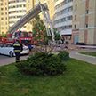 В Минске обрушился фасад одной из многоэтажек по улице Громова