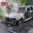 В Могилевском районе сгорел BMW X5