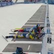 Олимпиада в Пекине: сборная Норвегии по биатлону выиграла смешанную эстафету. Беларусь —на 6-м месте