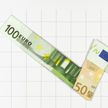 Впервые с июня 2017 года курс евро на Мосбирже опустился ниже 65 рублей