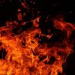 Экскаватор сгорел на улице Гурского в Минске