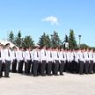 Курсанты Академии МВД получили дипломы на площади Госфлага
