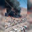При пожаре в трущобах Чили пострадали 400 местных жителей