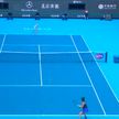 Теннисный турнир с призовым фондом более $8 млн стартовал в Пекине: Александра Саснович провела матч