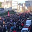 Забастовки и массовые протесты против пенсионной реформы проходят во Франции