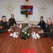 В Минобороны Беларуси прошли переговоры с военным дипломатом Гарегином Меликтесяном
