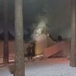 Пожар вспыхнул в санатории «Криница»