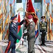 Войсковой части 5528 внутренних войск МВД торжественно вручили боевое знамя