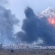 Разрывы боеприпасов на складе в Крыму прекратились