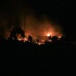 В Греции в лагере для мигрантов вспыхнул крупный пожар